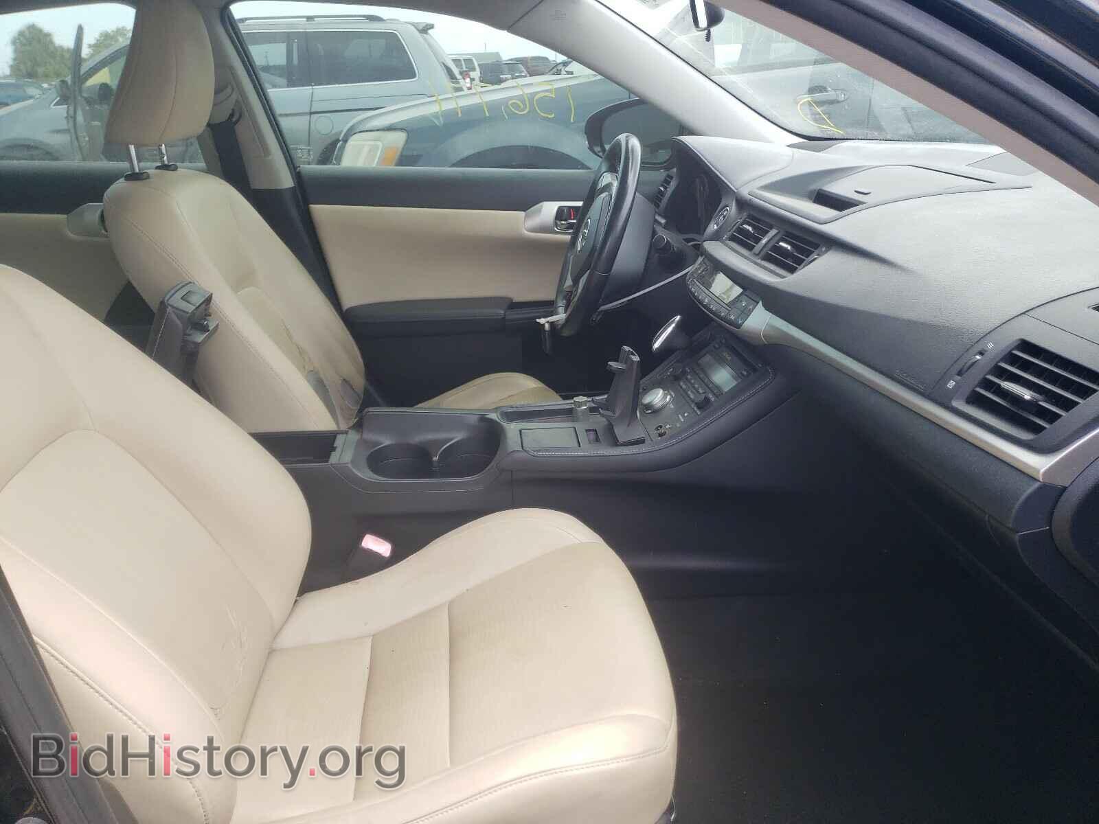 2012 LEXUS CT 200 - VIN: JTHKD5BH2C2060916 - Фото 5
