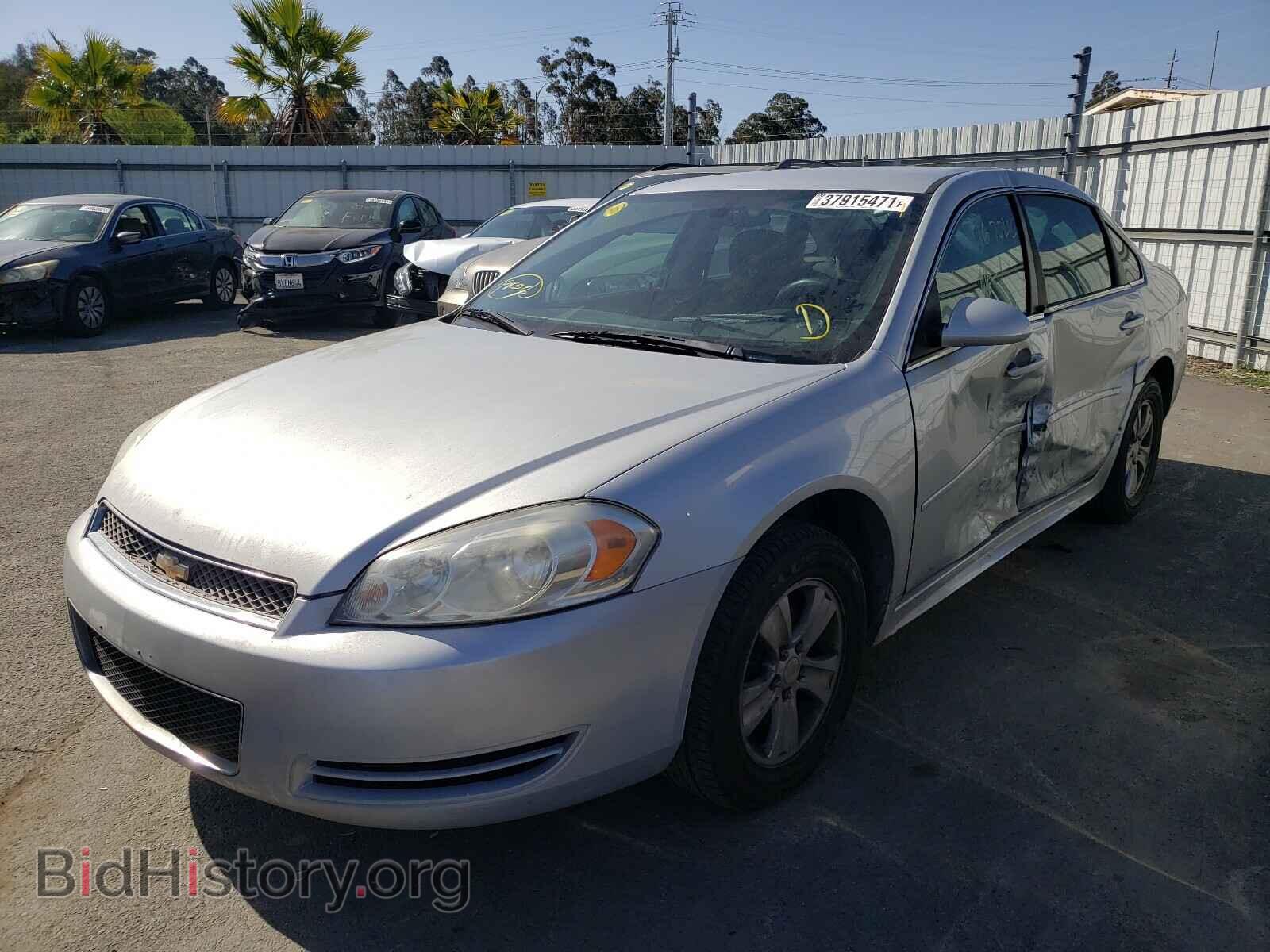2012 CHEVROLET IMPALA - VIN: 2G1WF5E38C1157219 - Фото 2