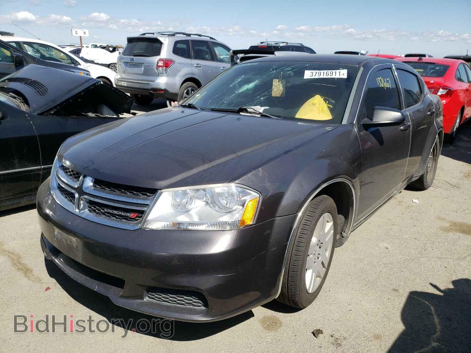 2014 DODGE AVENGER - VIN: 1C3CDZAB0EN216614 - Photo 2