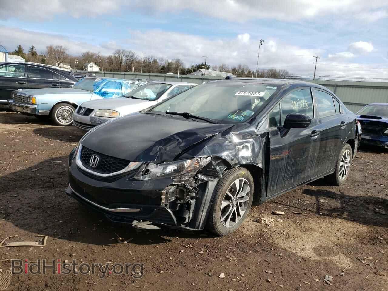 2014 HONDA CIVIC - VIN: 2HGFB2F89EH554493 - Фото 2