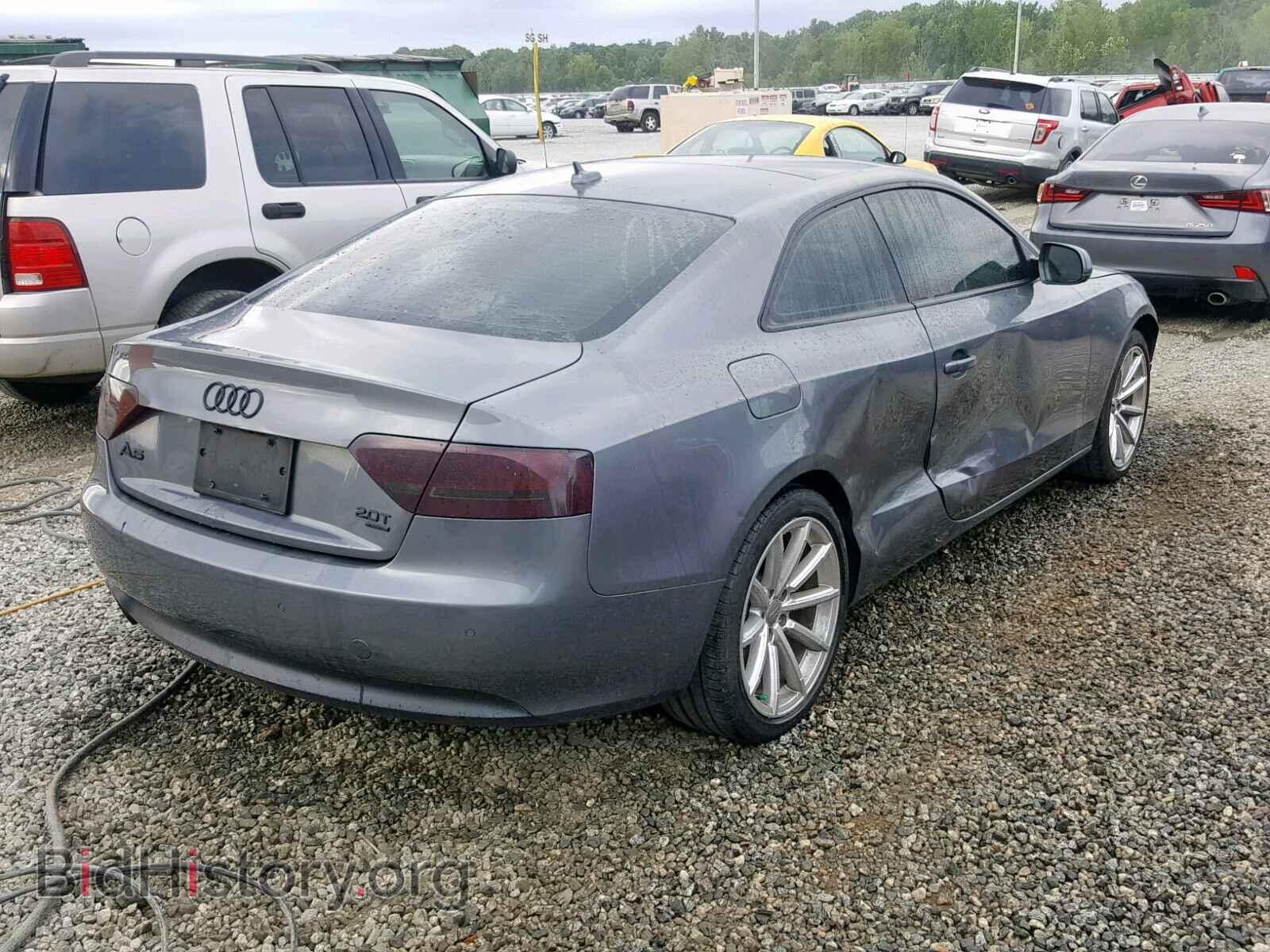 2012 AUDI A5 PREMIUM - VIN: WAULFAFR3CA013554 - Photo 4