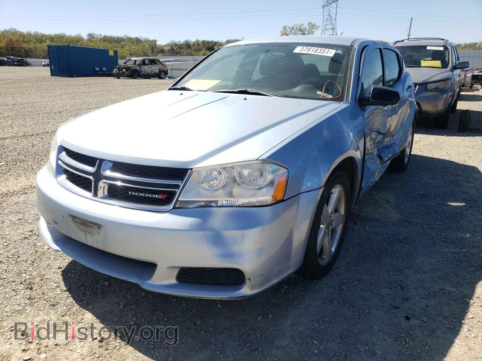 2013 DODGE AVENGER - VIN: 1C3CDZAB7DN662256 - Photo 2
