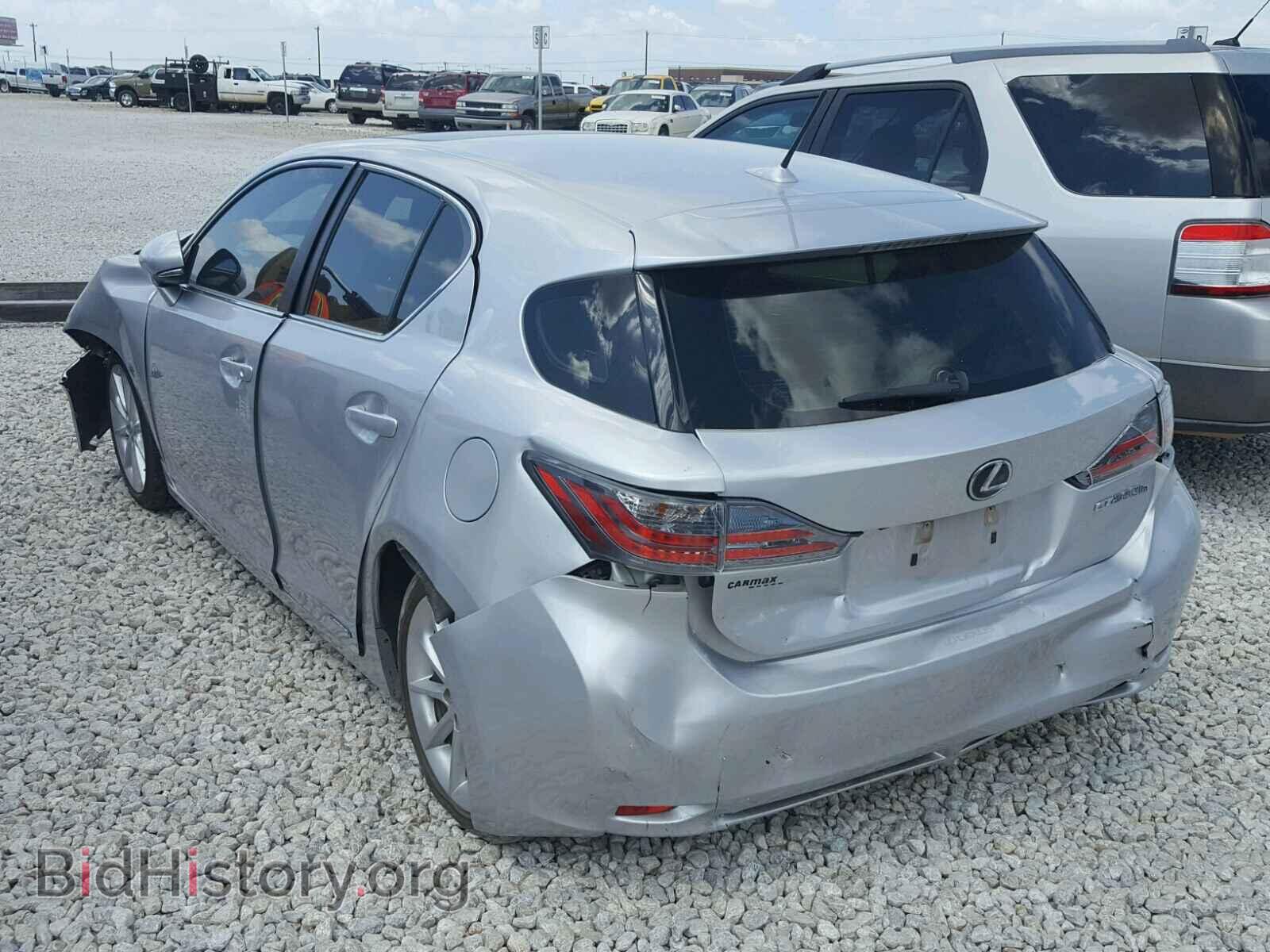 2013 LEXUS CT 200 - VIN: JTHKD5BH0D2134433 - Фото 3