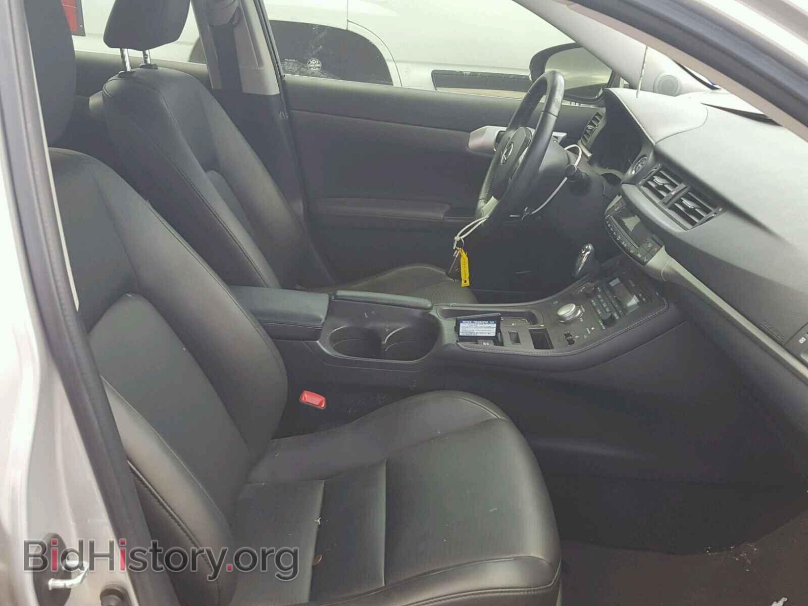 2013 LEXUS CT 200 - VIN: JTHKD5BH0D2134433 - Фото 5