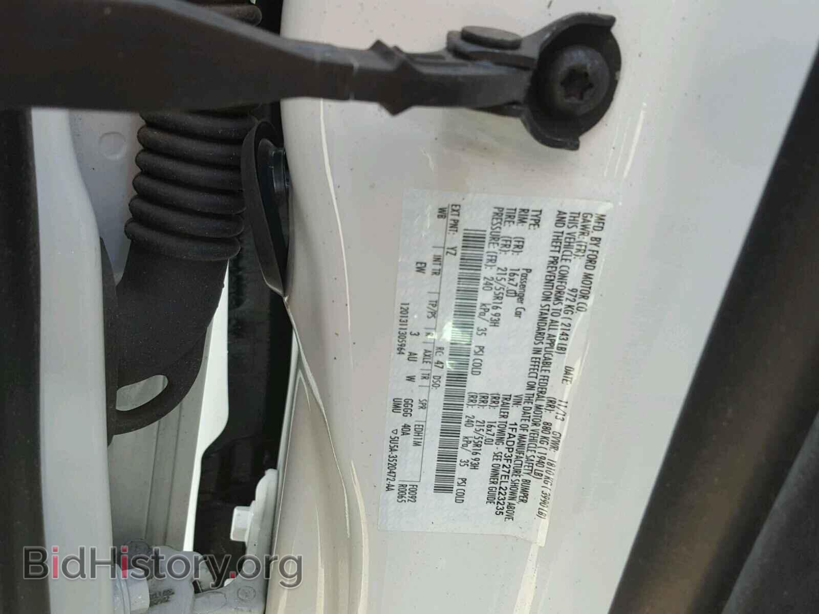 2014 FORD FOCUS - VIN: 1FADP3F27EL223235 - Photo 10
