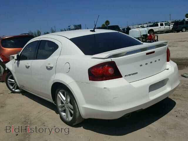 2011 DODGE AVENGER - VIN: 1B3BD1FG9BN524407 - Фото 3