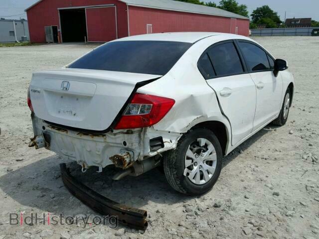2012 HONDA CIVIC LX - VIN: 2HGFB2F48CH013347 - Фото 4