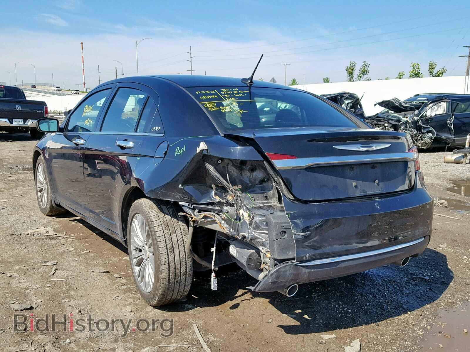 2013 CHRYSLER 200 - VIN: 1C3CCBCGXDN550036 - Фото 3