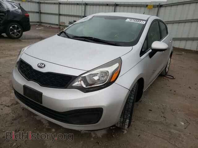 2014 KIA RIO - VIN: KNADM4A31E6351393 - Фото 2