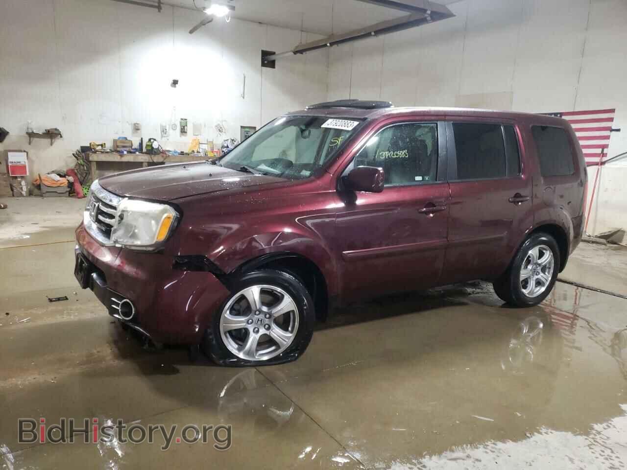 Photo 5FNYF4H6XCB077966 - HONDA PILOT 2012