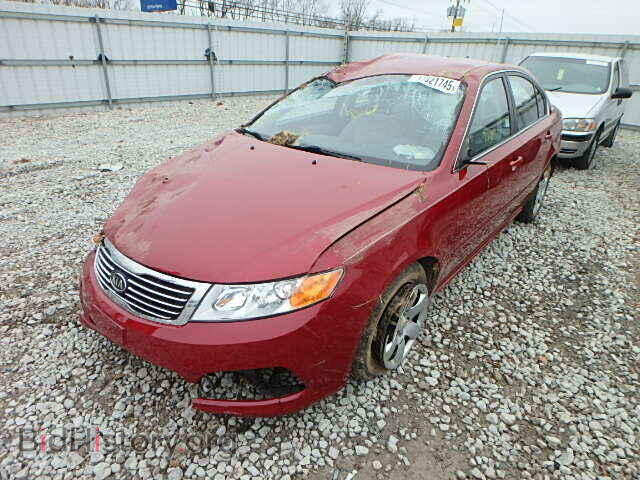 2009 KIA OPTIMA - VIN: KNAGE228895352996 - Фото 2