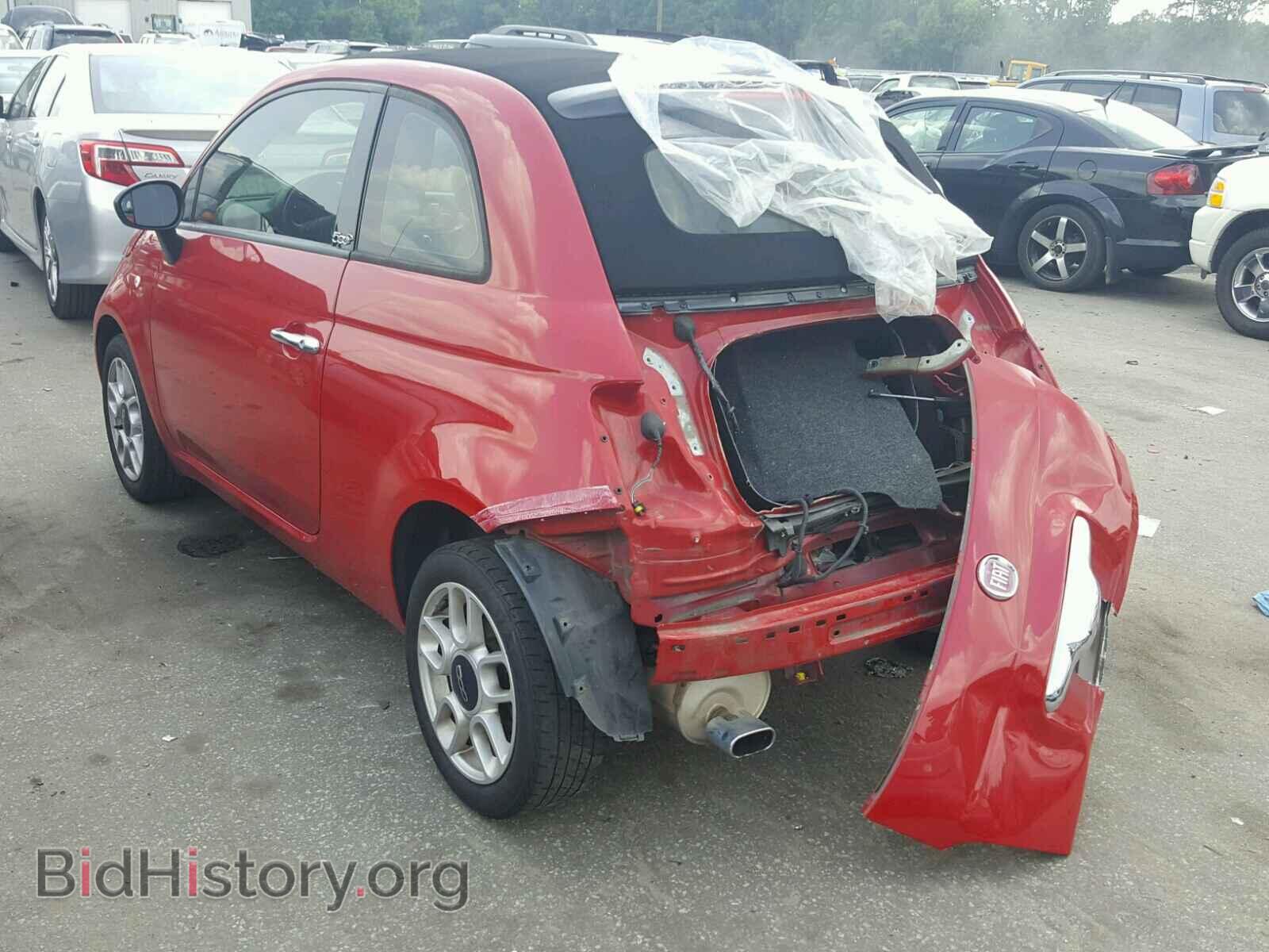 2012 FIAT 500 - VIN: 3C3CFFDR7CT381753 - Фото 3