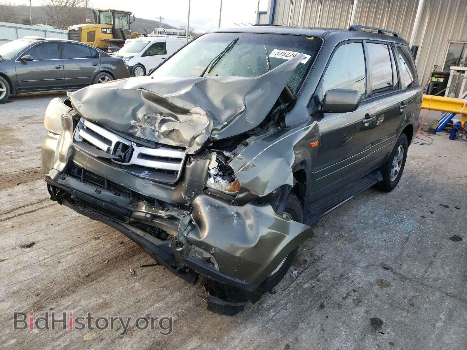 2006 HONDA PILOT - VIN: 5FNYF28476B043684 - Фото 2