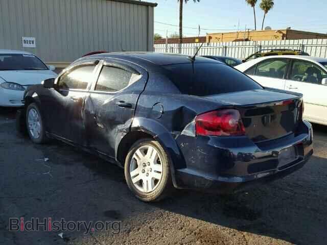 2014 DODGE AVENGER - VIN: 1C3CDZAB4EN184024 - Фото 3