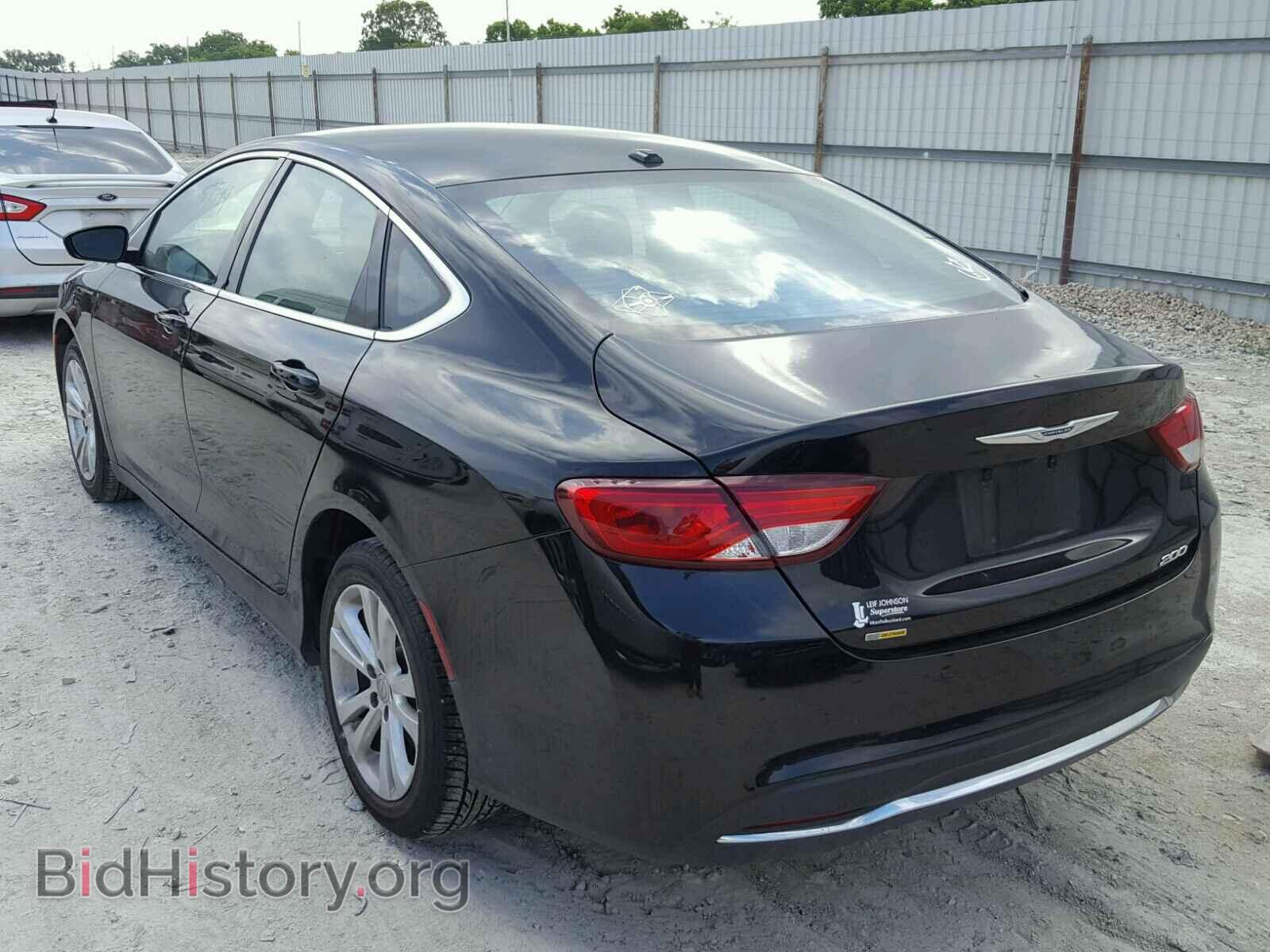 2016 CHRYSLER 200 - VIN: 1C3CCCAB5GN165100 - Photo 3