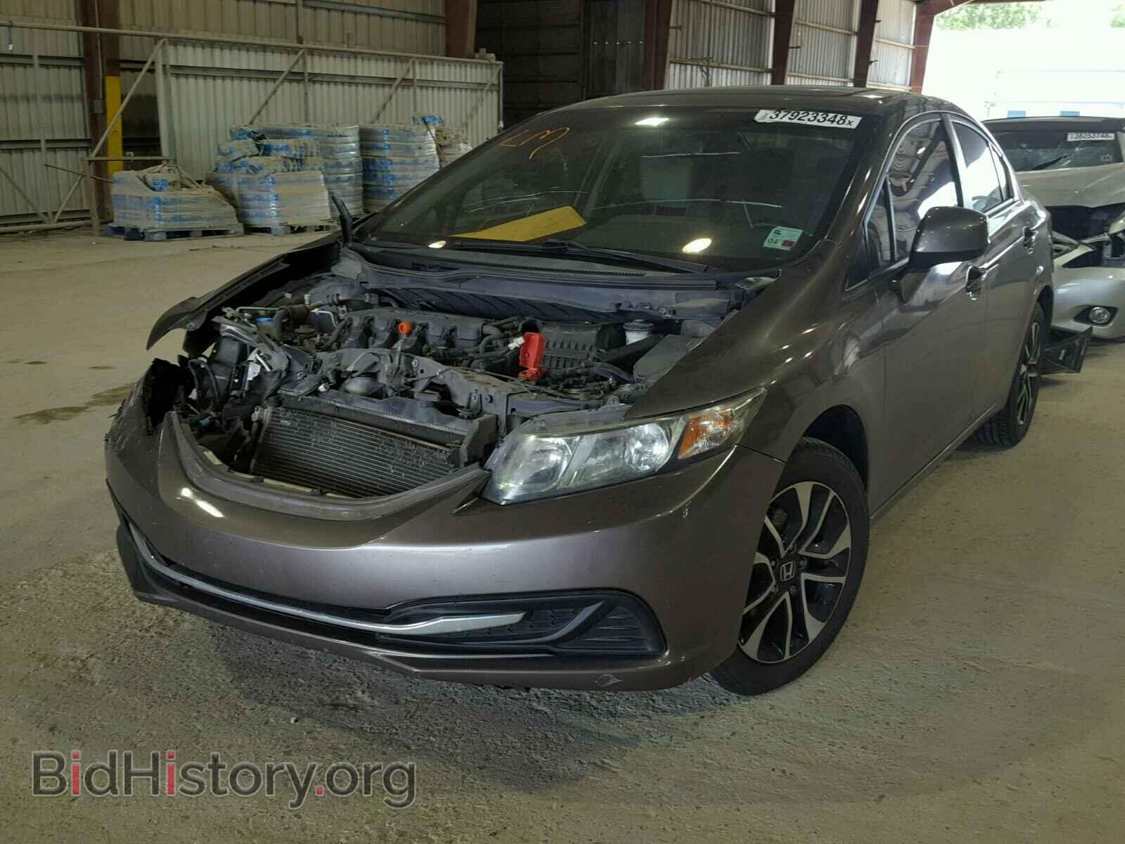 2013 HONDA CIVIC - VIN: 2HGFB2F83DH518314 - Фото 2