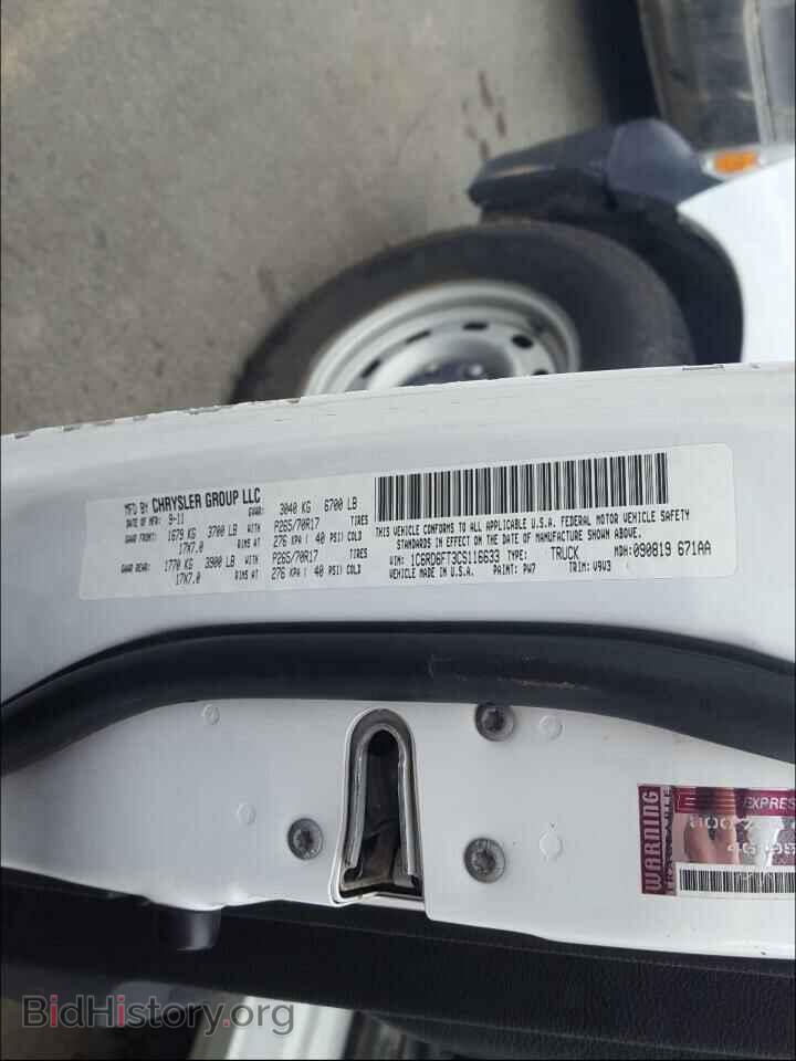 2012 DODGE RAM 1500 - VIN: 1C6RD6FT3CS116633 - Фото 10