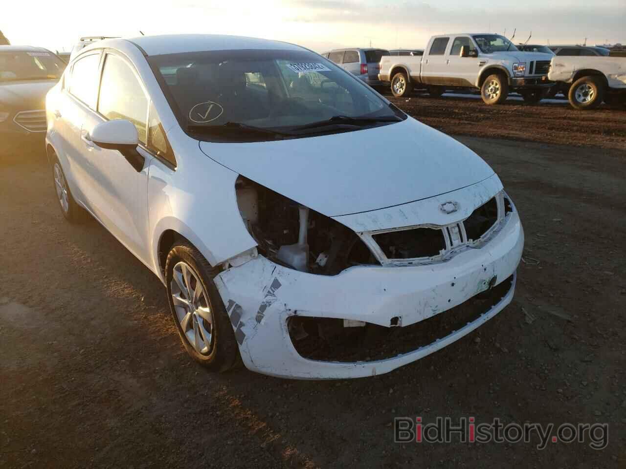 Photo KNADM4A39E6419665 - KIA RIO 2014