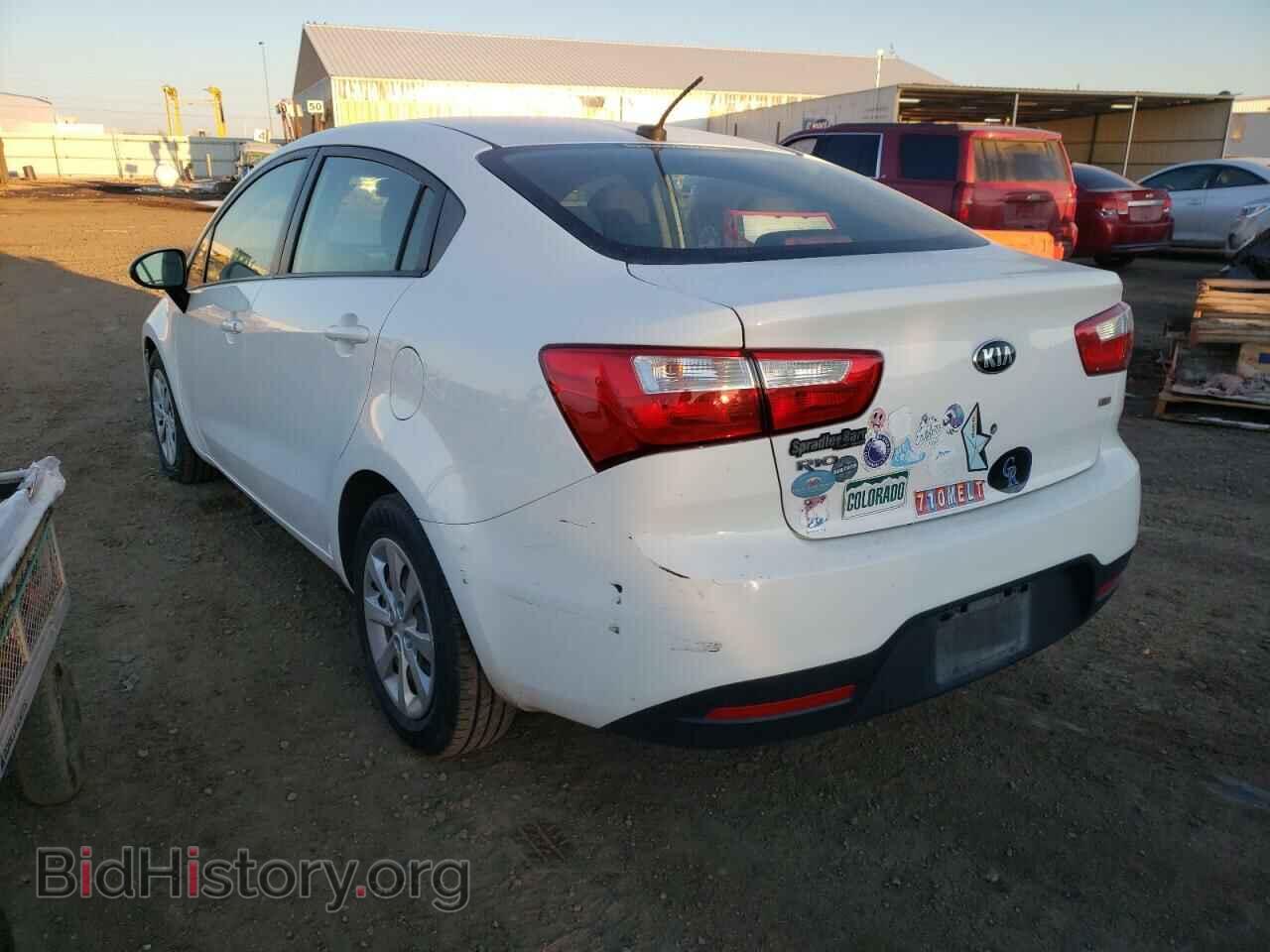2014 KIA RIO - VIN: KNADM4A39E6419665 - Фото 3