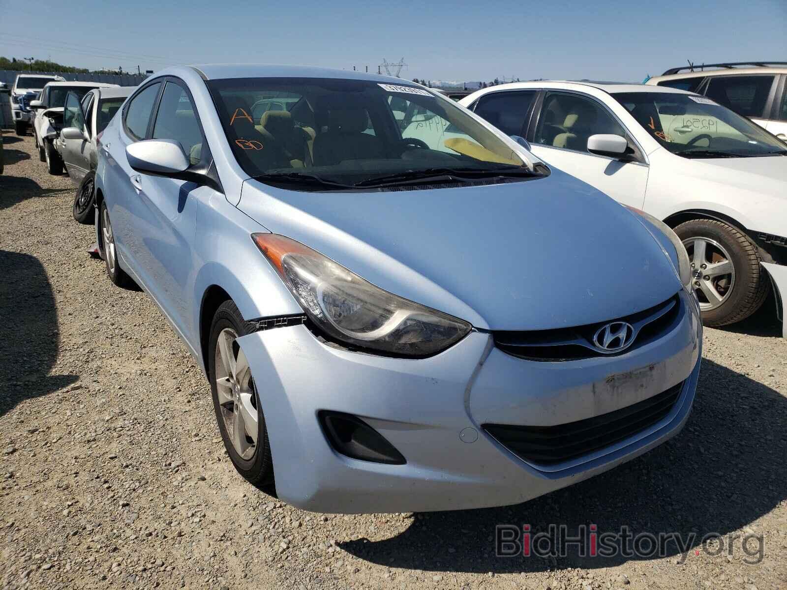 Photo KMHDH4AE2DU730207 - HYUNDAI ELANTRA 2013