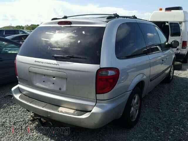2005 DODGE CARAVAN - VIN: 1D4GP24RX5B335490 - Фото 4