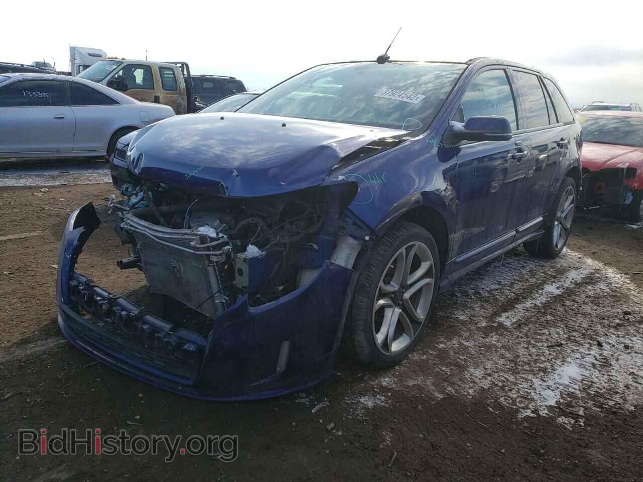 2013 FORD EDGE - VIN: 2FMDK4AKXDBE34025 - Фото 2