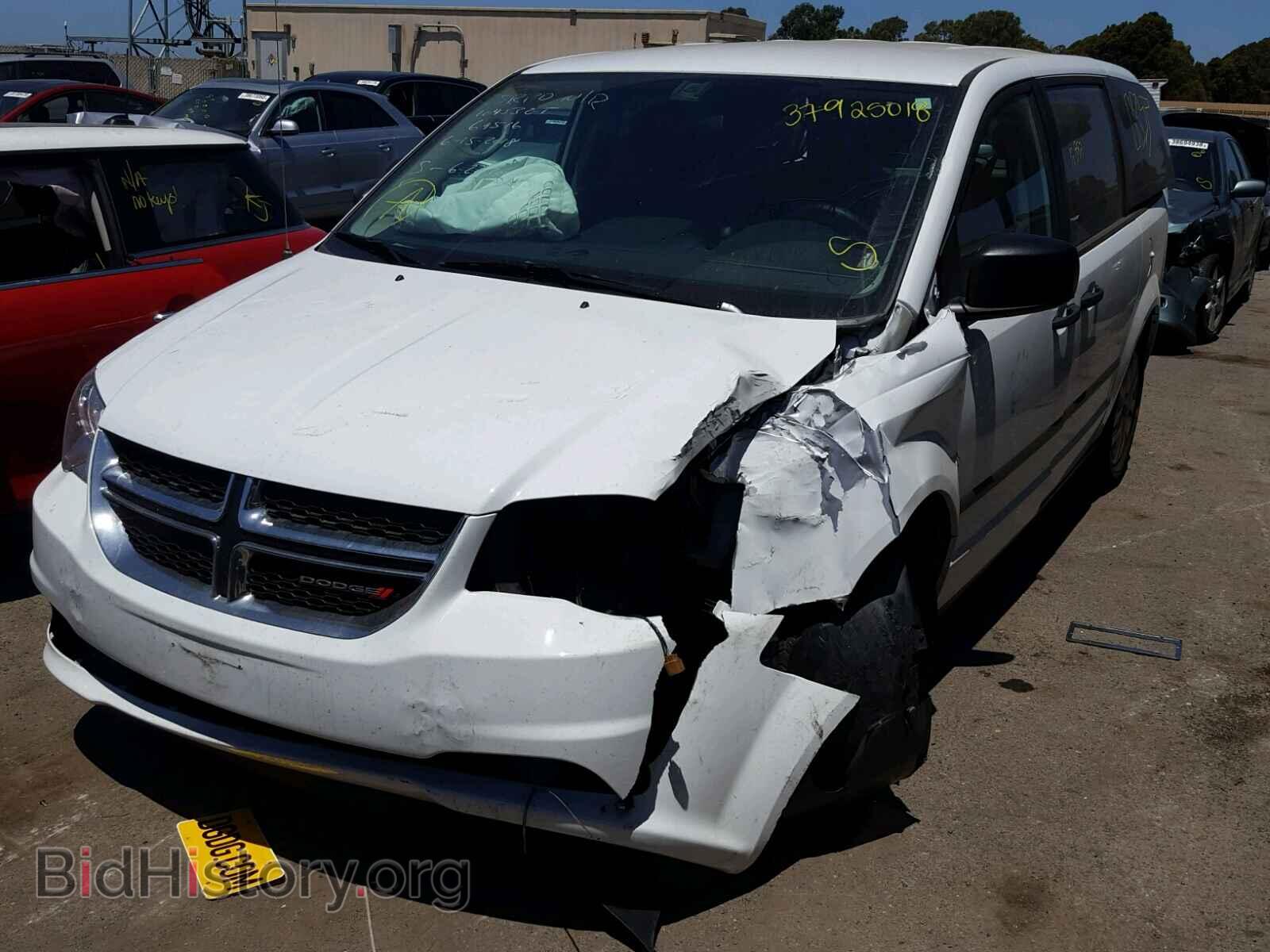 2016 DODGE CARAVAN - VIN: 2C4RDGBG4GR359348 - Фото 2