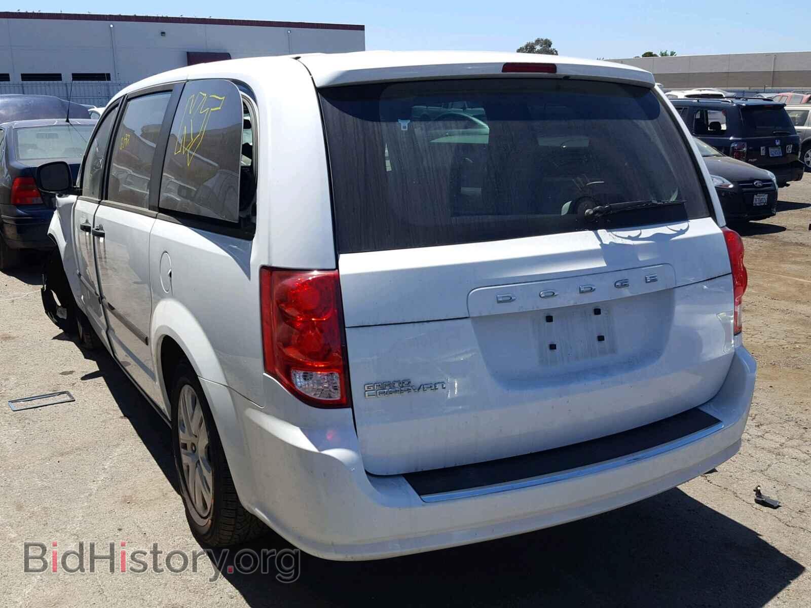 2016 DODGE CARAVAN - VIN: 2C4RDGBG4GR359348 - Фото 3