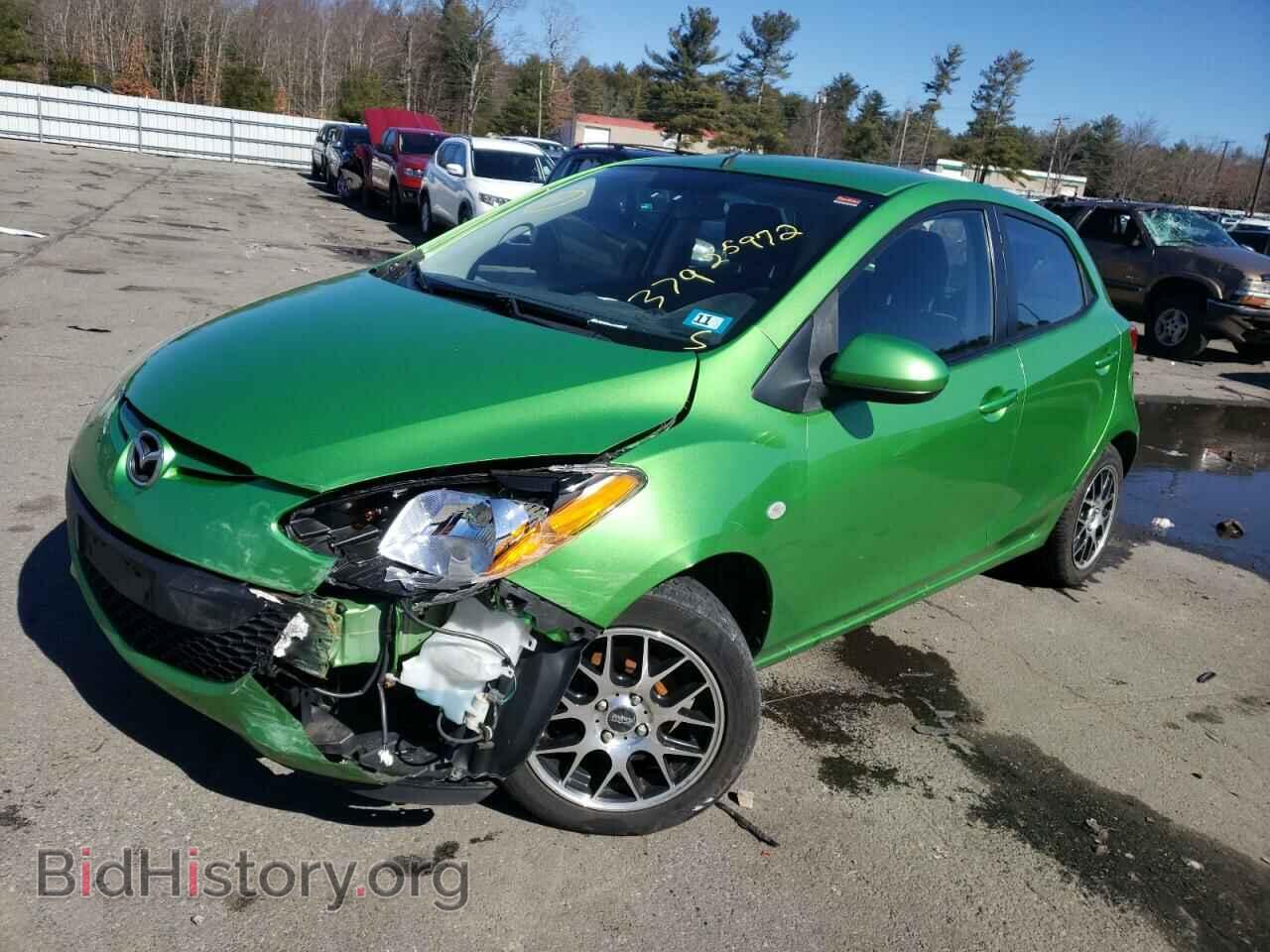 2011 MAZDA 2 - VIN: JM1DE1HZ7B0107903 - Фото 2