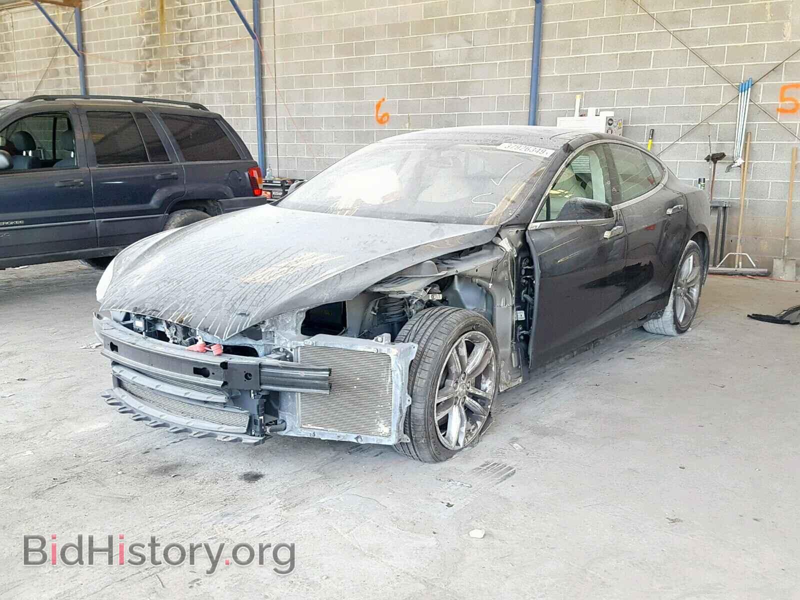 2014 TESLA MODEL S - VIN: 5YJSA1H10EFP36180 - Photo 2