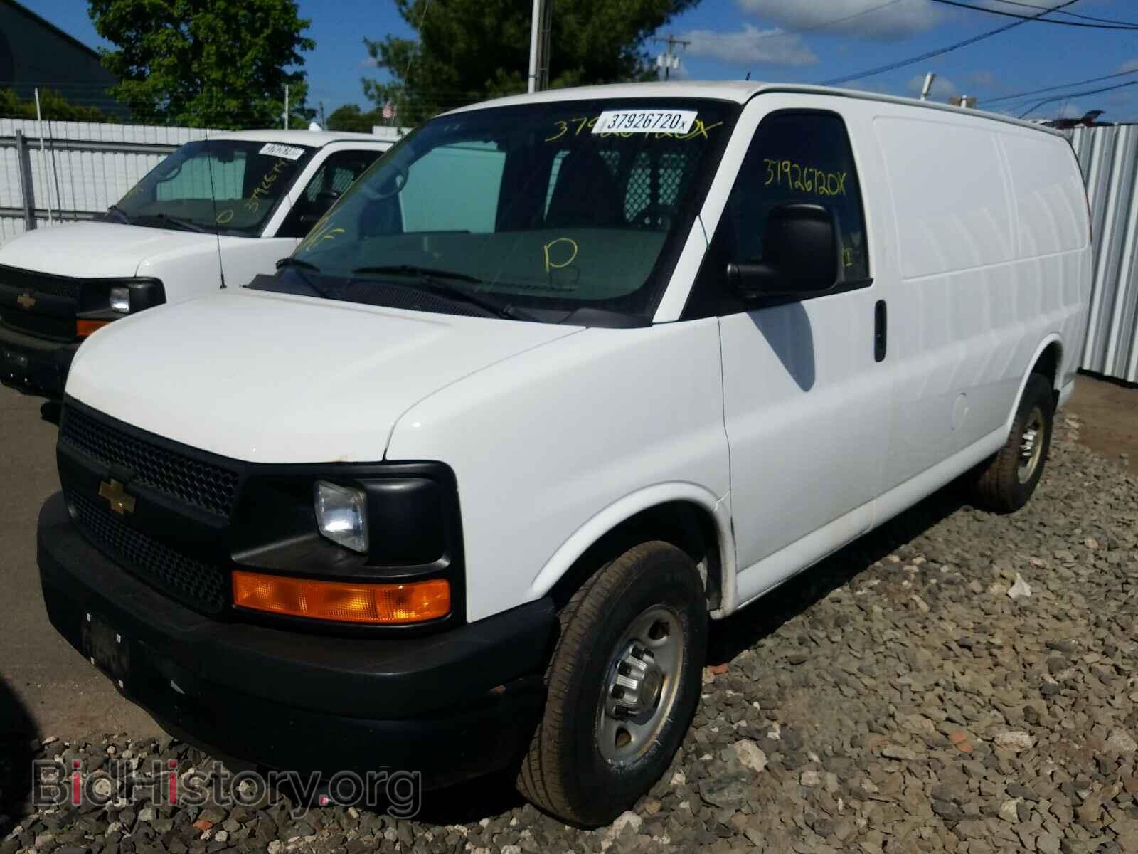 2012 CHEVROLET EXPRESS - VIN: 1GCWGFCA4C1190834 - Фото 2
