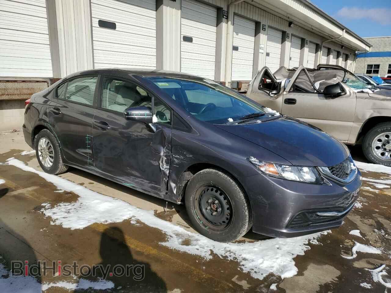 2014 HONDA CIVIC - VIN: 19XFB2F58EE011569 - Фото 4