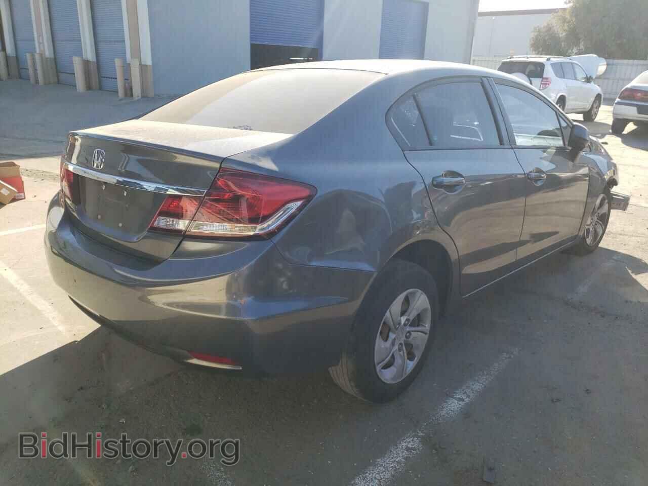 2013 HONDA CIVIC - VIN: 19XFB2F55DE222825 - Фото 4