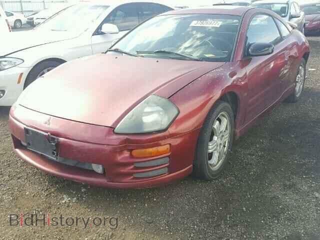 2001 MITSUBISHI ECLIPSE - VIN: 4A3AC84H11E065242 - Фото 2