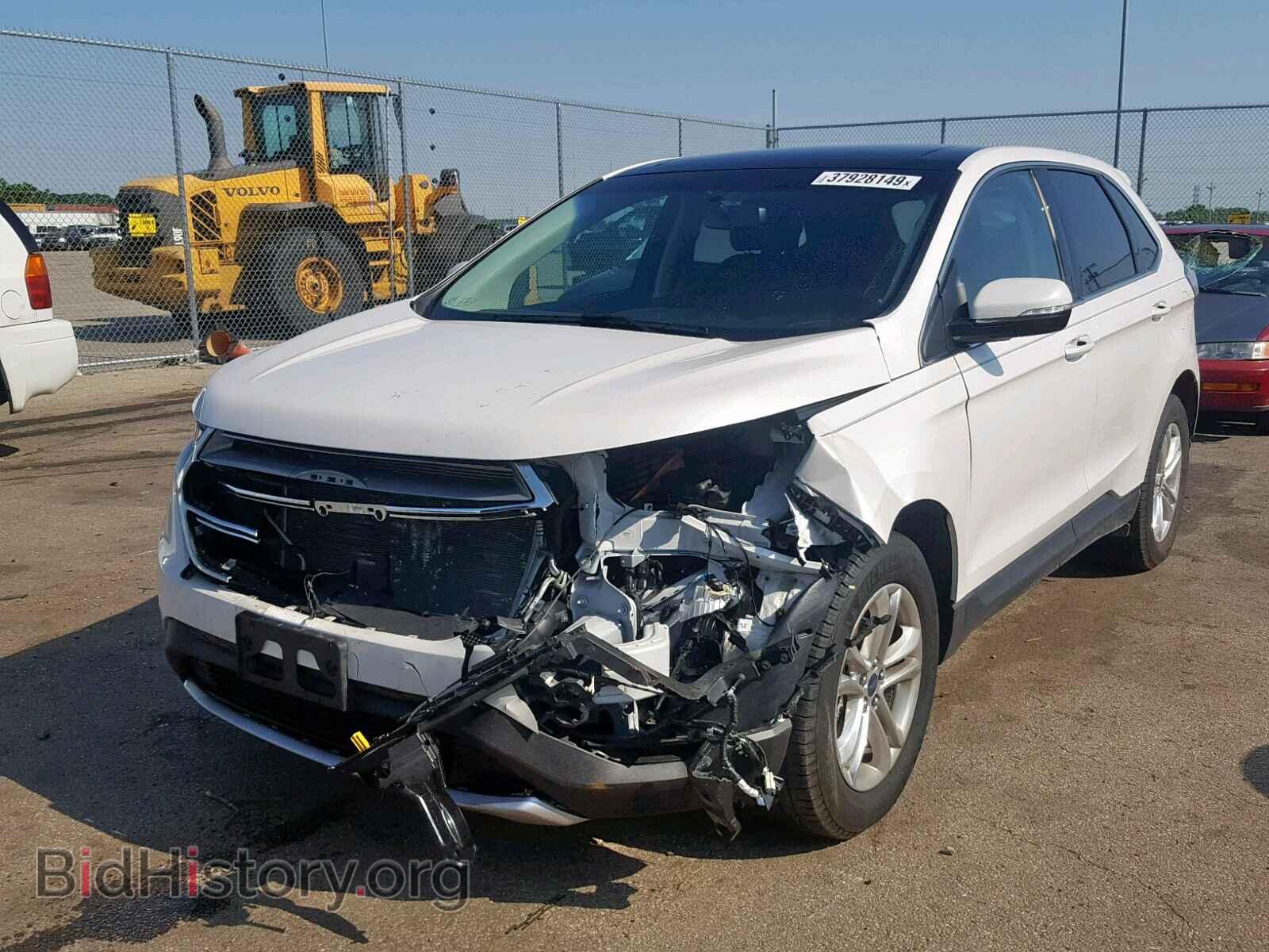 2016 FORD EDGE SEL - VIN: 2FMPK3J93GBB88198 - Photo 2