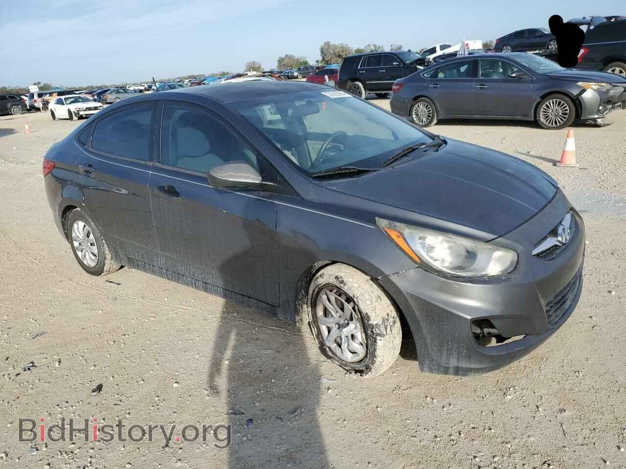 2013 HYUNDAI ACCENT - VIN: KMHCT4AE0DU273407 - Фото 4