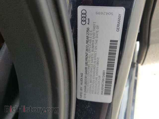 2016 AUDI A6 - VIN: WAUGFAFC7GN124801 - Фото 10