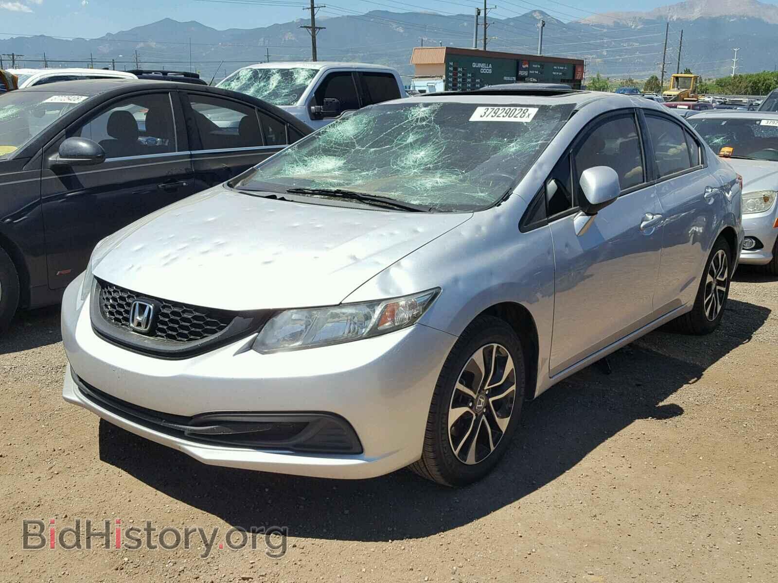2013 HONDA CIVIC - VIN: 2HGFB2F87DH540767 - Фото 2