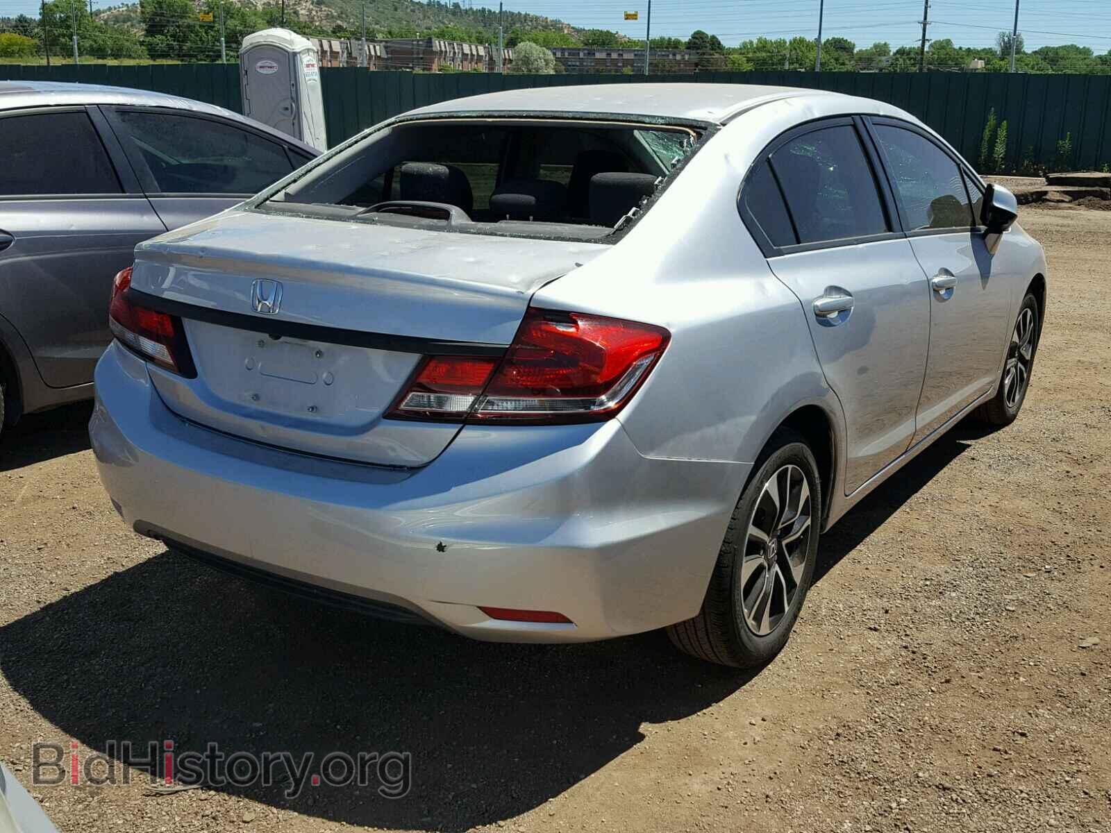 2013 HONDA CIVIC - VIN: 2HGFB2F87DH540767 - Фото 4