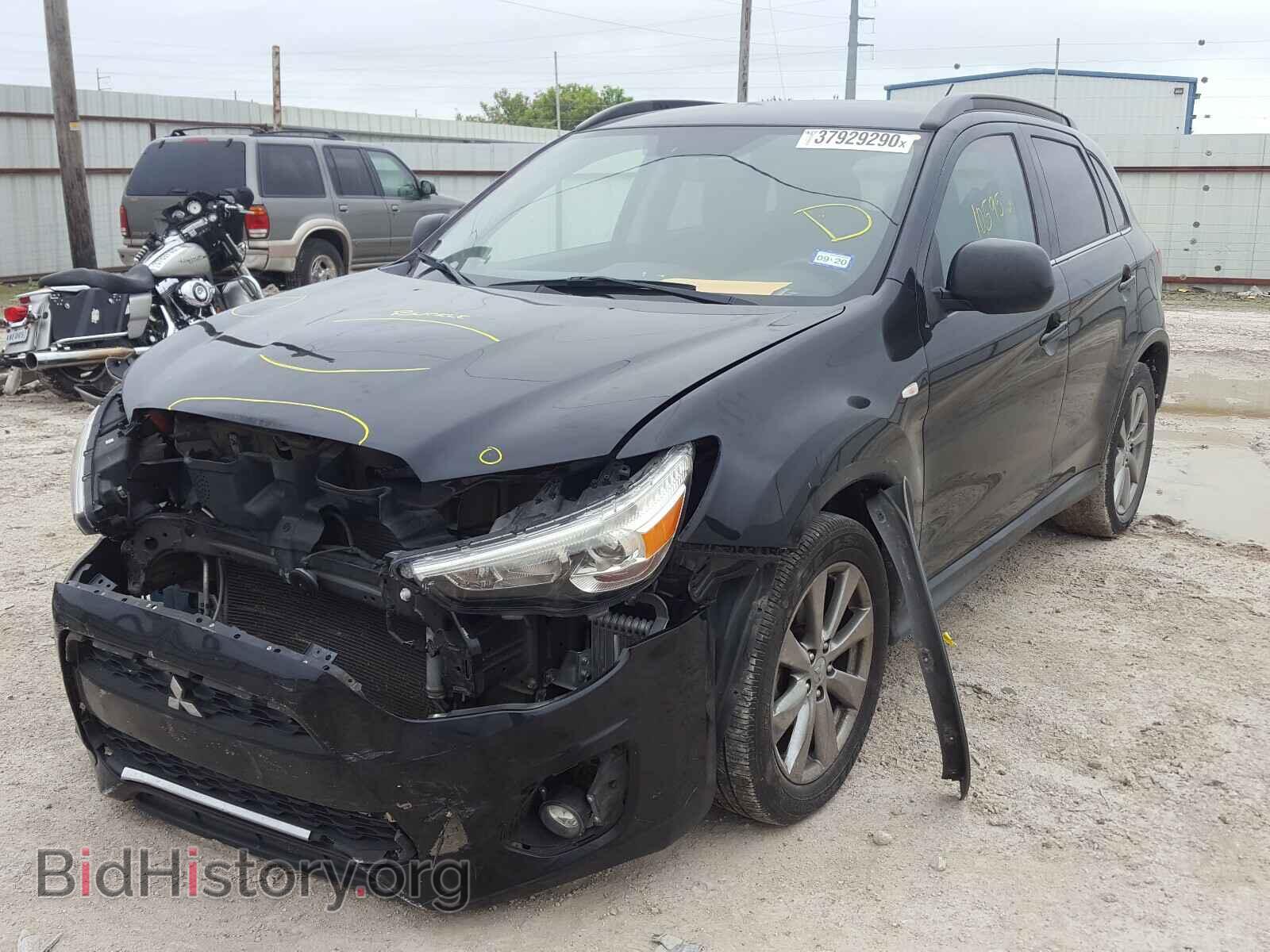 2013 MITSUBISHI OUTLANDER - VIN: 4A4AP5AU1DE016952 - Фото 2