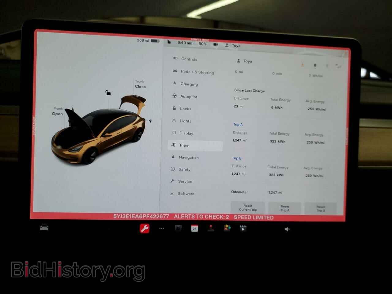 2023 TESLA MODEL 3 - VIN: 5YJ3E1EA6PF422677 - Photo 9