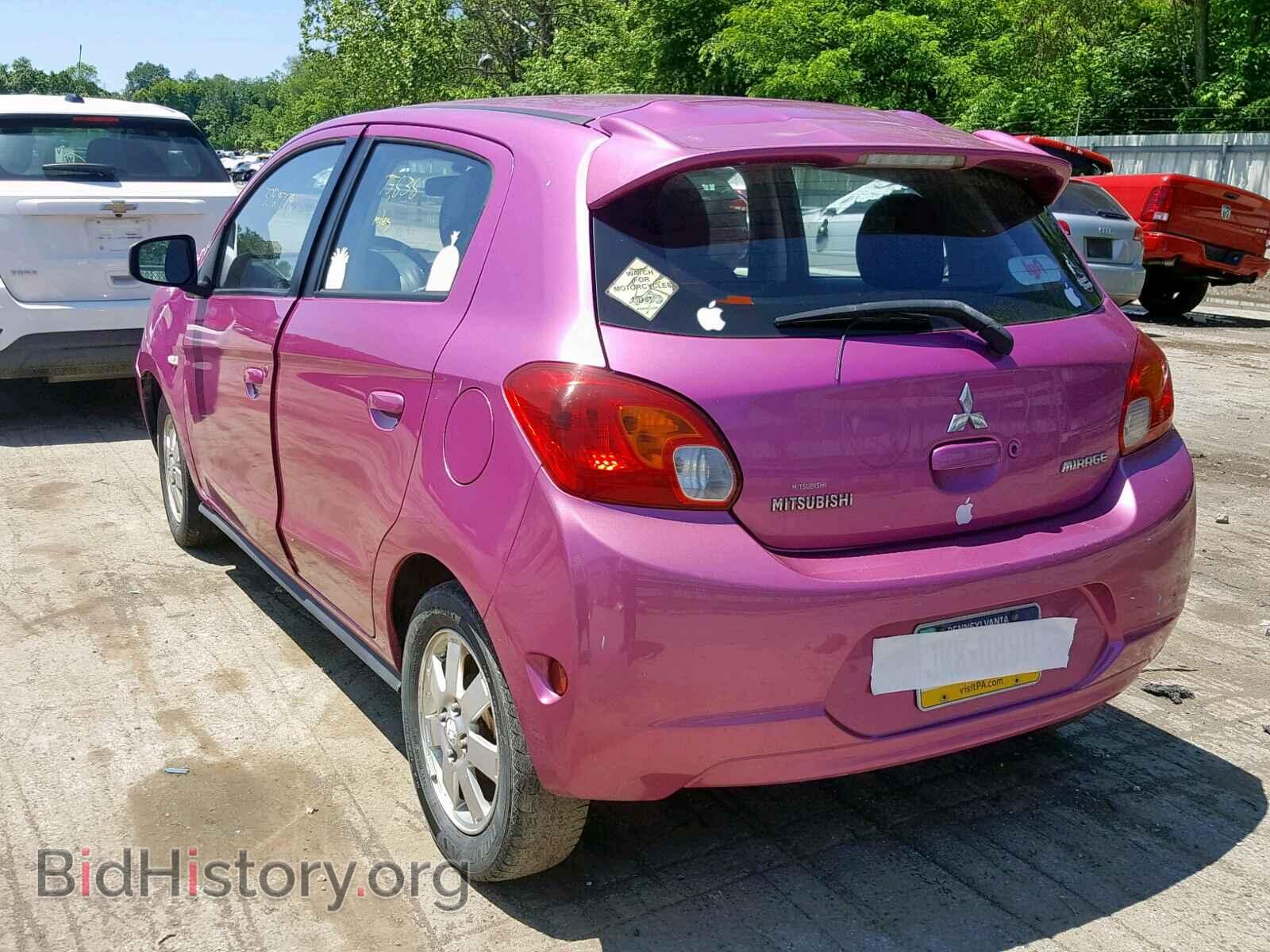 2014 MITSUBISHI MIRAGE - VIN: ML32A4HJ6EH005824 - Фото 3