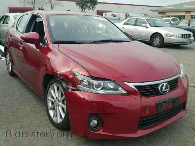 Фотография JTHKD5BHXC2117184 - LEXUS CT 200 2012