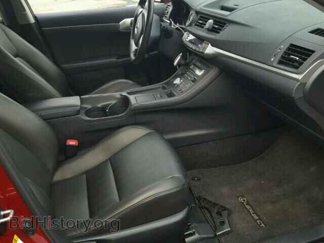 2012 LEXUS CT 200 - VIN: JTHKD5BHXC2117184 - Фото 5