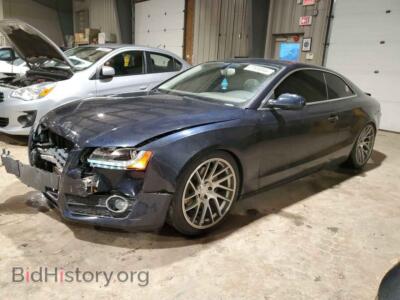 2011 Audi A5 PREMIUM PLUS, blue — VIN WAURFAFR2BA060146, Copart