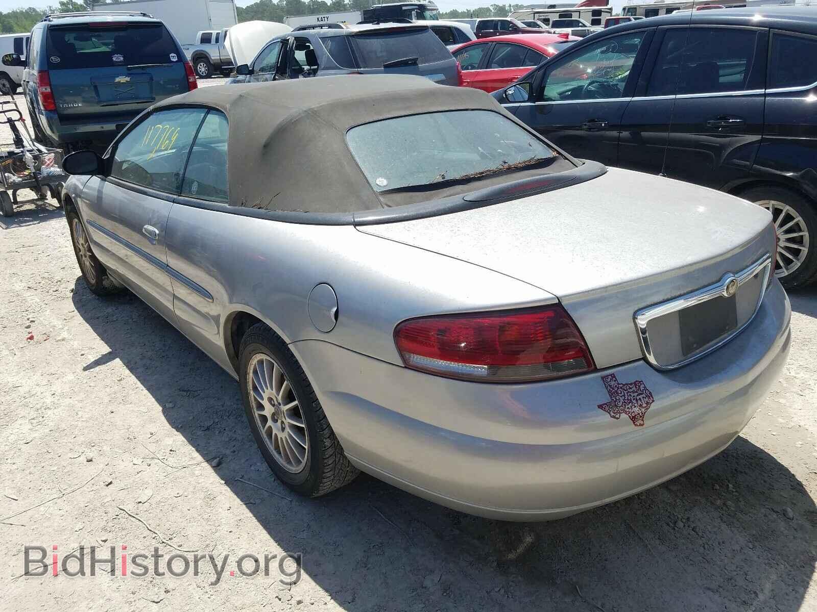 2004 CHRYSLER SEBRING - VIN: 1C3EL55R44N235211 - Фото 3