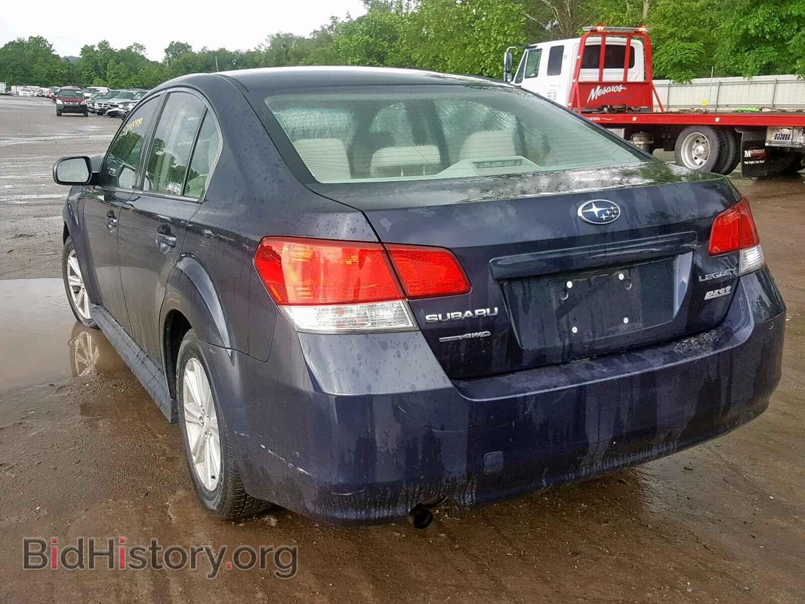 2012 SUBARU LEGACY - VIN: 4S3BMBA61C3017114 - Фото 3