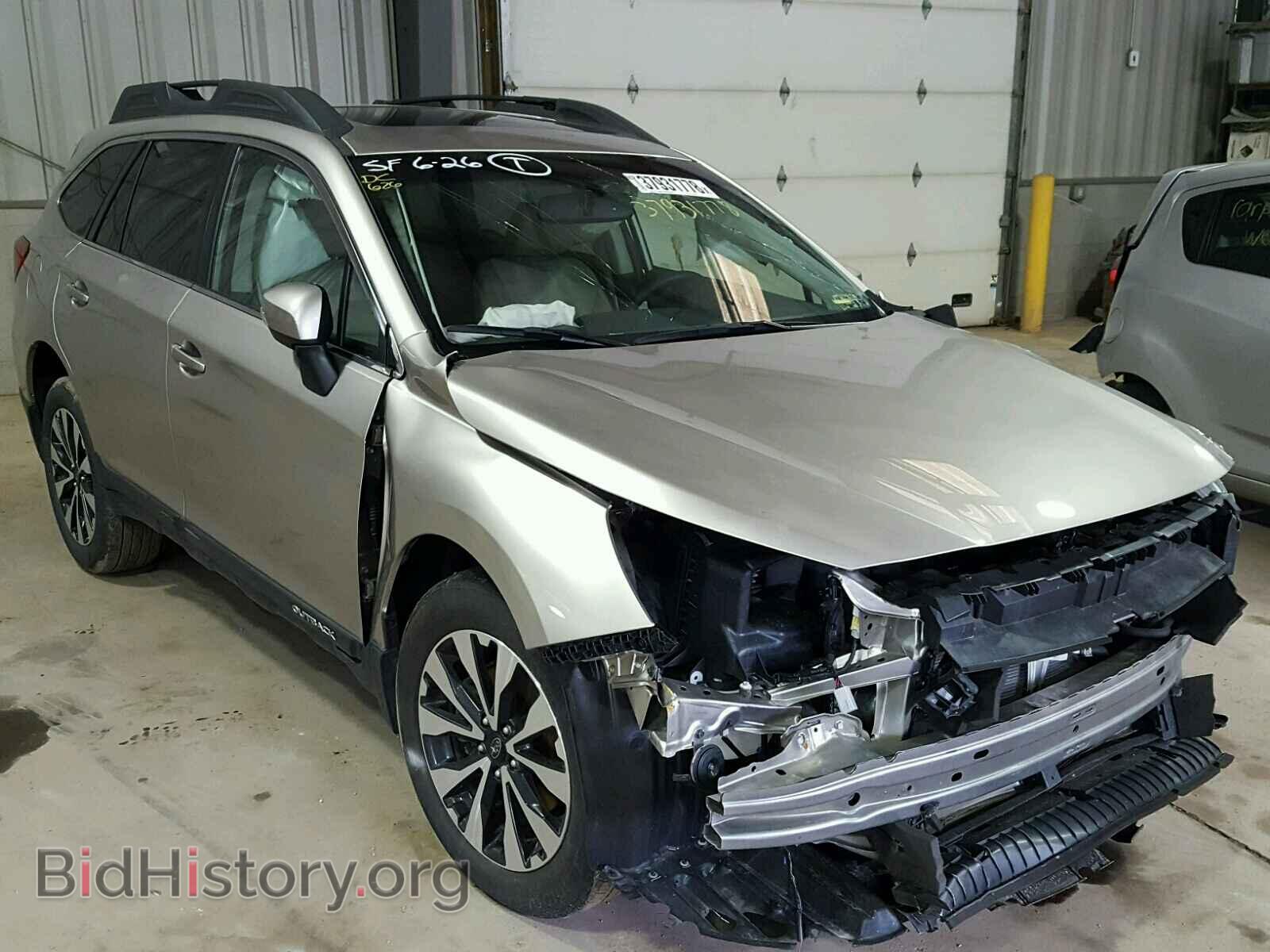 Фотография 4S4BSEKCXH3433791 - SUBARU OUTBACK 2017