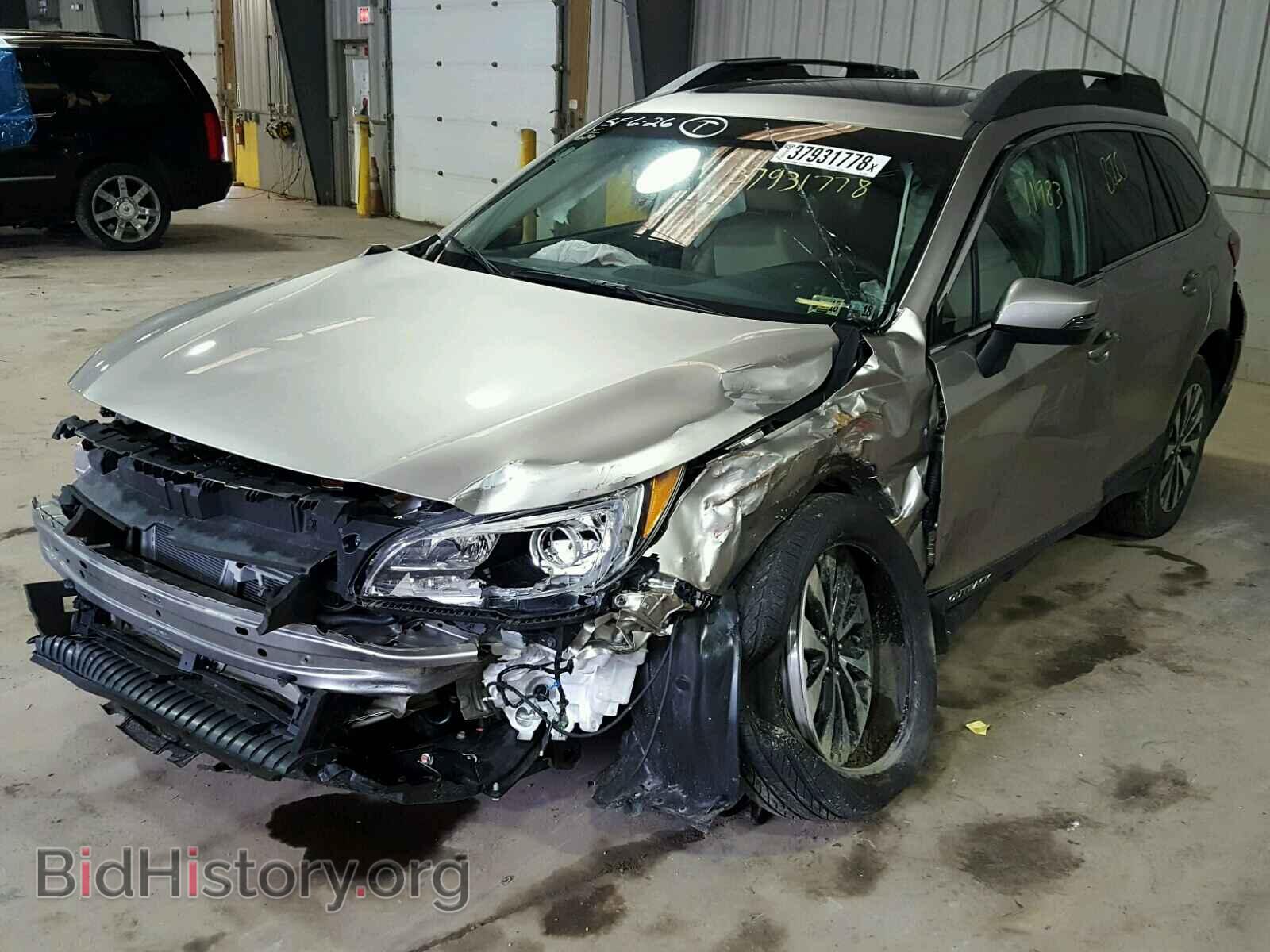 2017 SUBARU OUTBACK - VIN: 4S4BSEKCXH3433791 - Фото 2