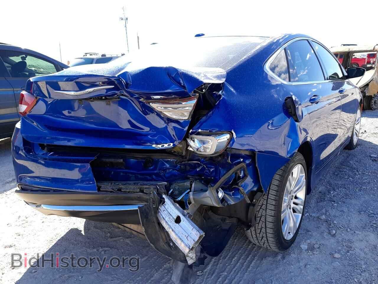 2016 CHRYSLER 200 - VIN: 1C3CCCABXGN119200 - Фото 4